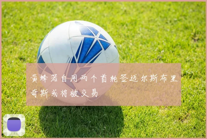 黄蜂若自用两个首轮签迈尔斯布里奇斯或将被交易